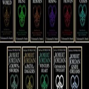 The Wheel of time series by Robert Jordan